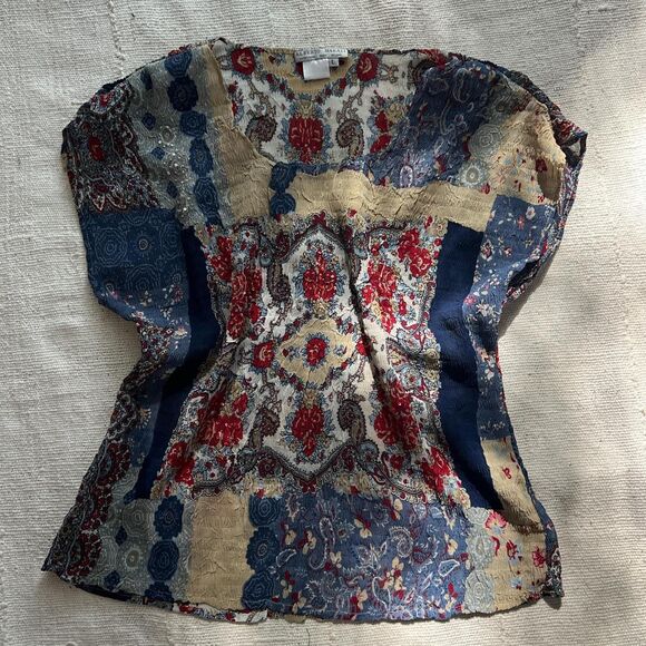 Micropleat Alberto Makali Top - Picture 1 of 7